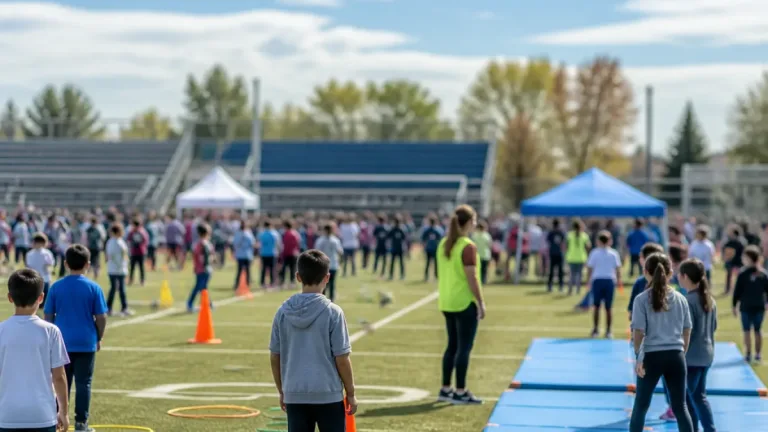 San Lorenzo convocó a más de 2.000 chicos a Jugarte, propuesta municipal de deporte y cultura